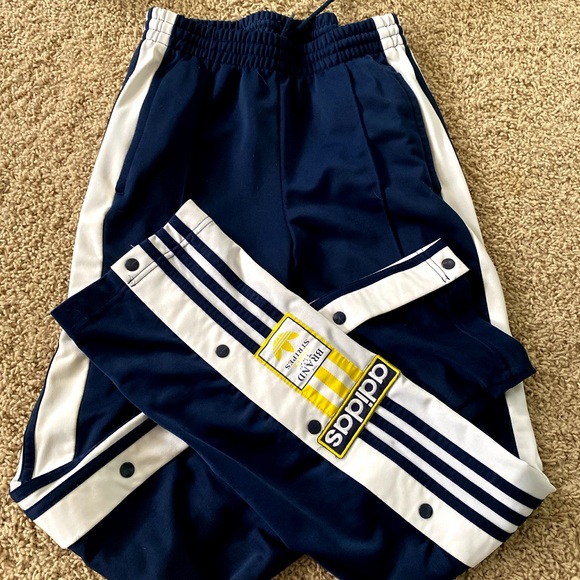 Other - Adidas tear away track pants